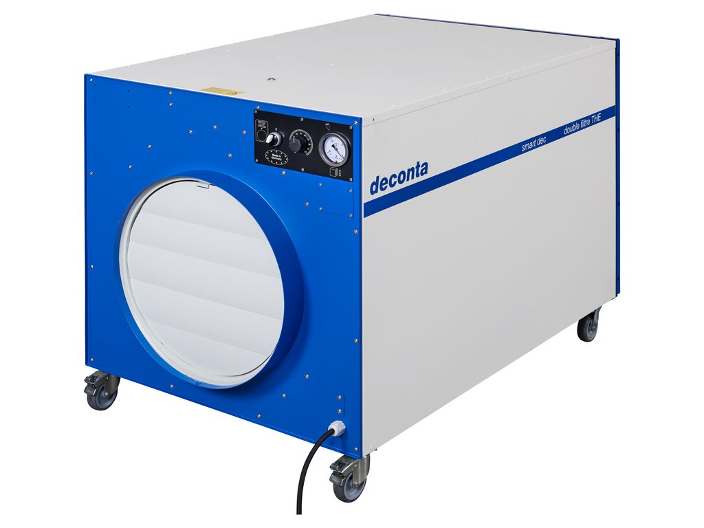 Deconta "smart dec" industrial air filtration unit.