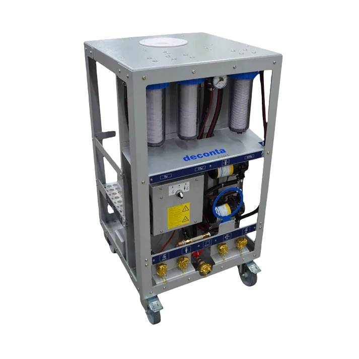 Deconta water management system C110L for efficient heating of shower water.