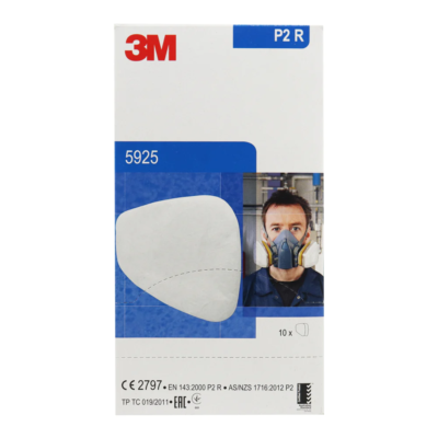 3M 5925 P2 Particulate Filters Suit Half & Full Face Masks