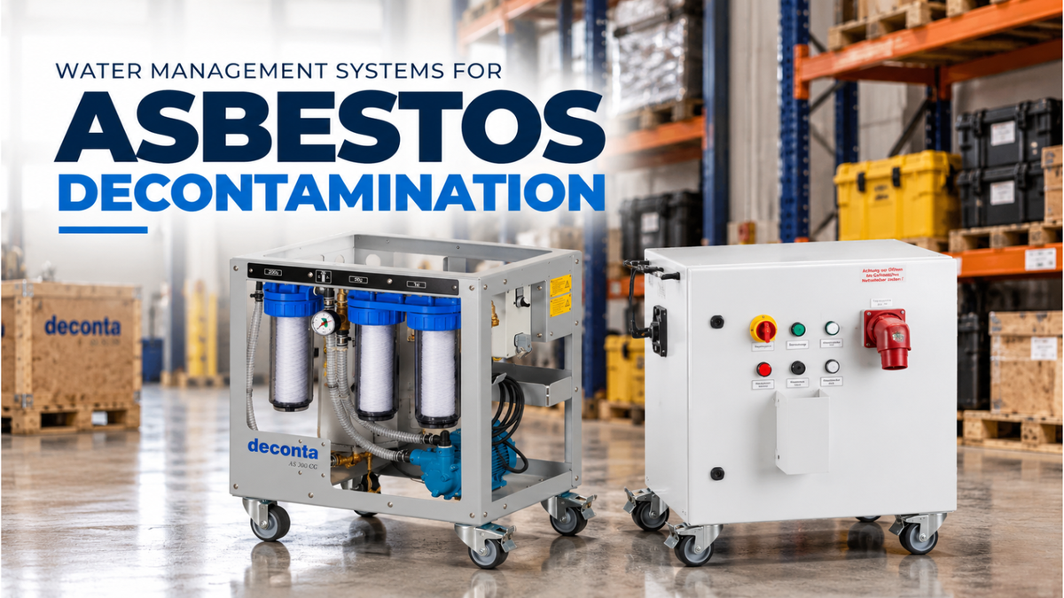 Water Management Systems for Asbestos Decontamination