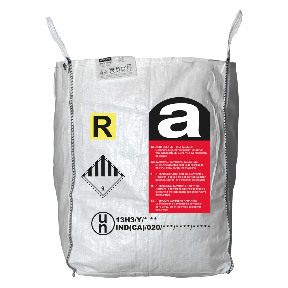 Asbestos Bag and Plastic