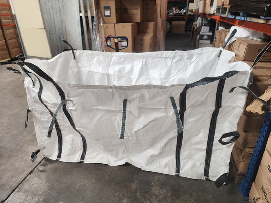 Skip bag White with top flap 2200mm x 1200mm x 1200mm