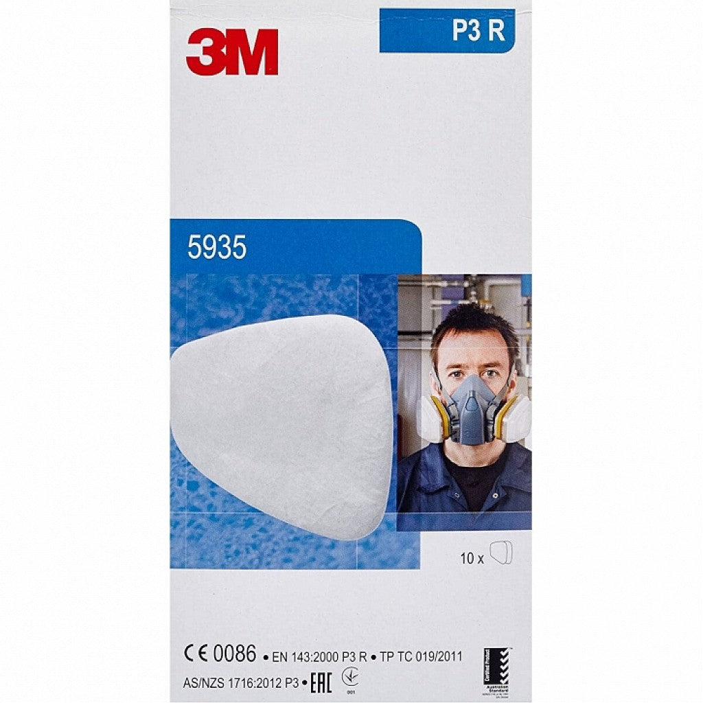 3M 5935 P3 Particulate Filters Suit Half & Full Face Masks