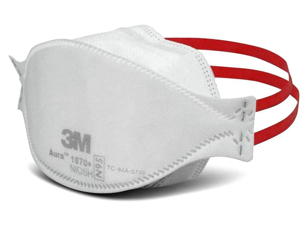 3M 1870+ Aura N95 P2 Flat Fold Respirator Surgical Mask