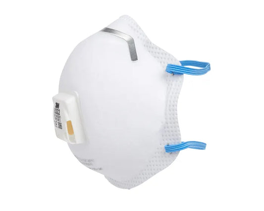 3M™ Particulate Respirator 8322, P2, Valved, 10/Box