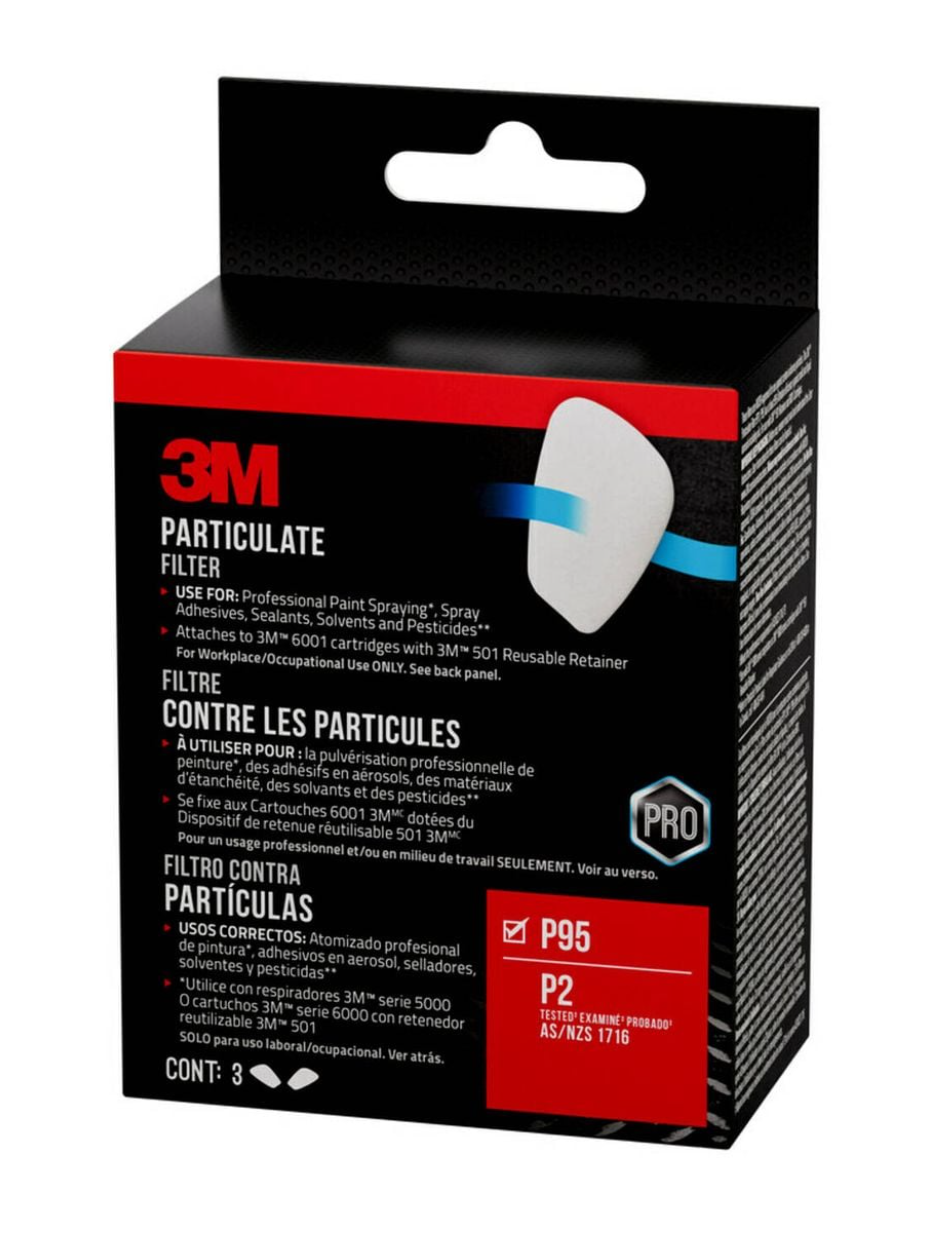 3M Performance Filter P95 P2 Particulate - 3 Pack