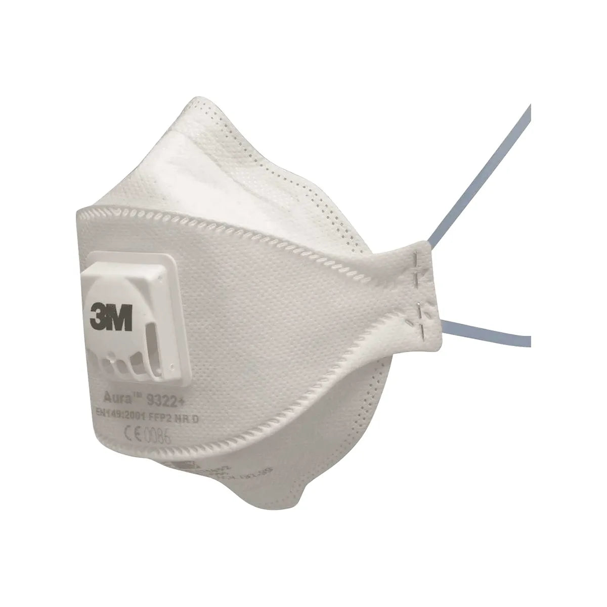 3M Aura 9322A+ P2 Flat Fold Respirator With Valve