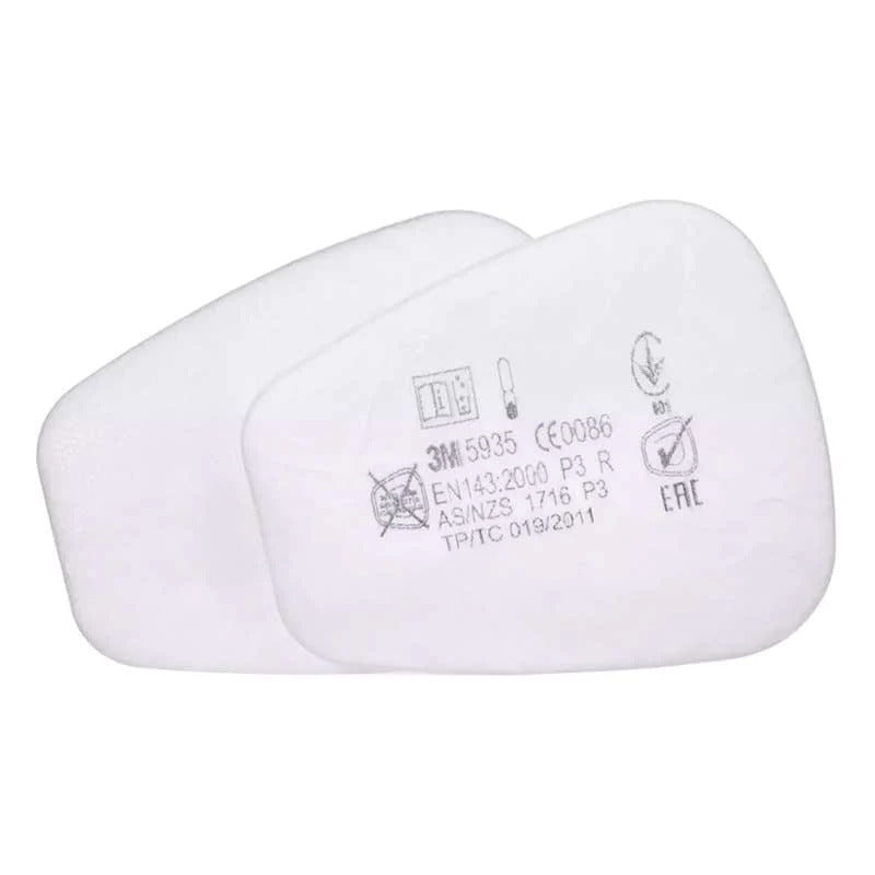 3M 5935 P3 Particulate Filters Suit Half & Full Face Masks