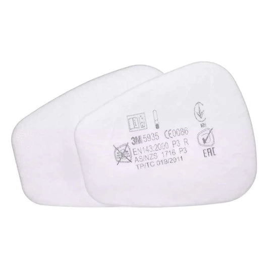 3M 5935 P3 Particulate Filters Suit Half & Full Face Masks