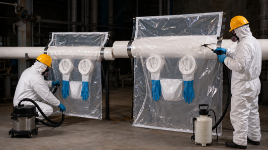 Glove Bags System 66”x84” - up to 14” to 18” pipe - roll of 15 bags