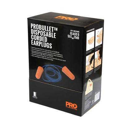 Probullet Disposable Earplugs Corded
