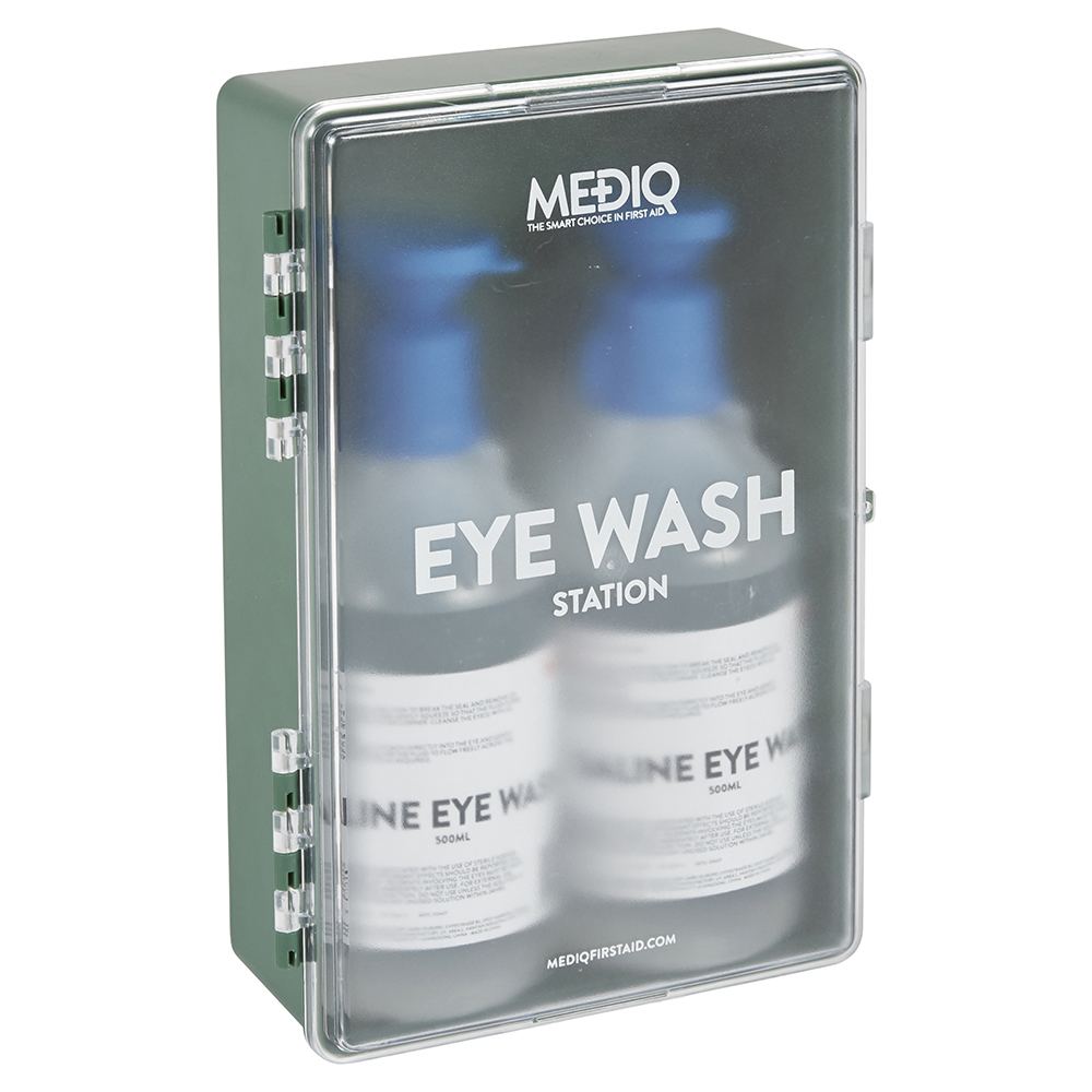 MEDIQ Eyewash Station Enclosed Plastic Cabinet