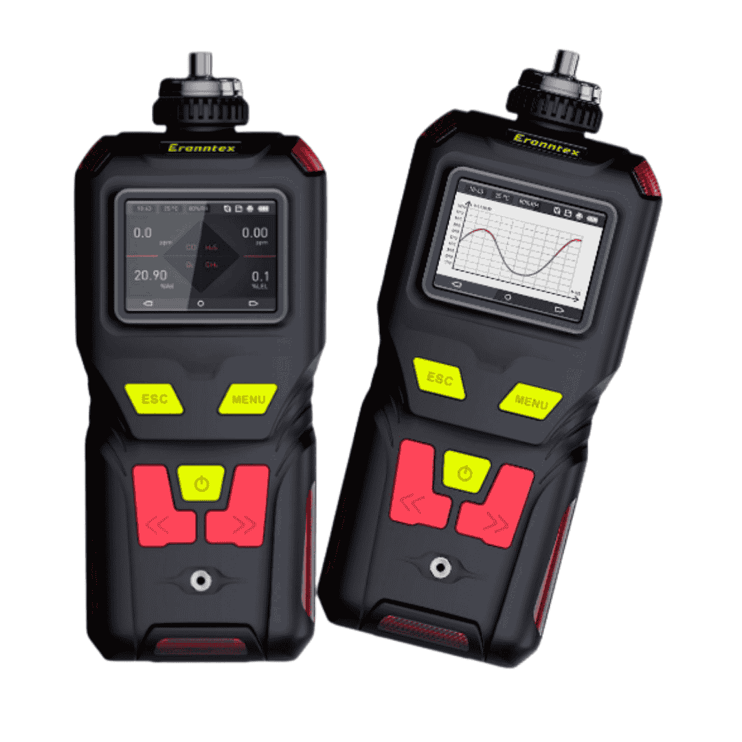 Portable Gas Detector Front View.