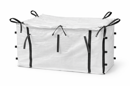 Skip bag White with top flap 2200mm x 1200mm x 1200mm