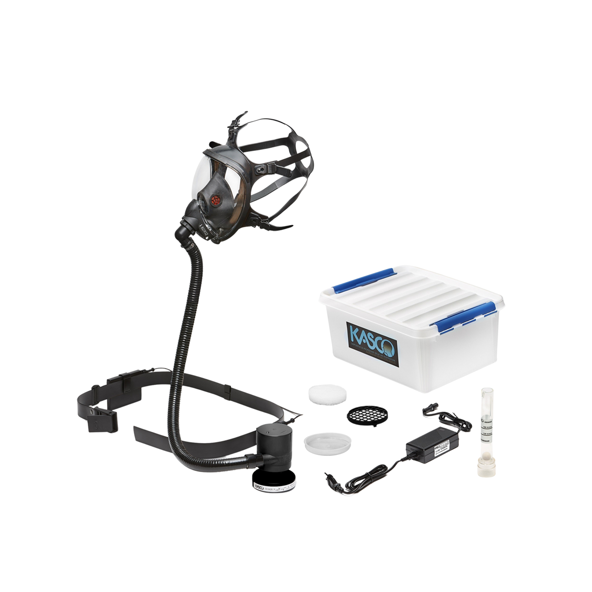 KASCO T5 PAPR with Zenith1 Full Face Respirator kit