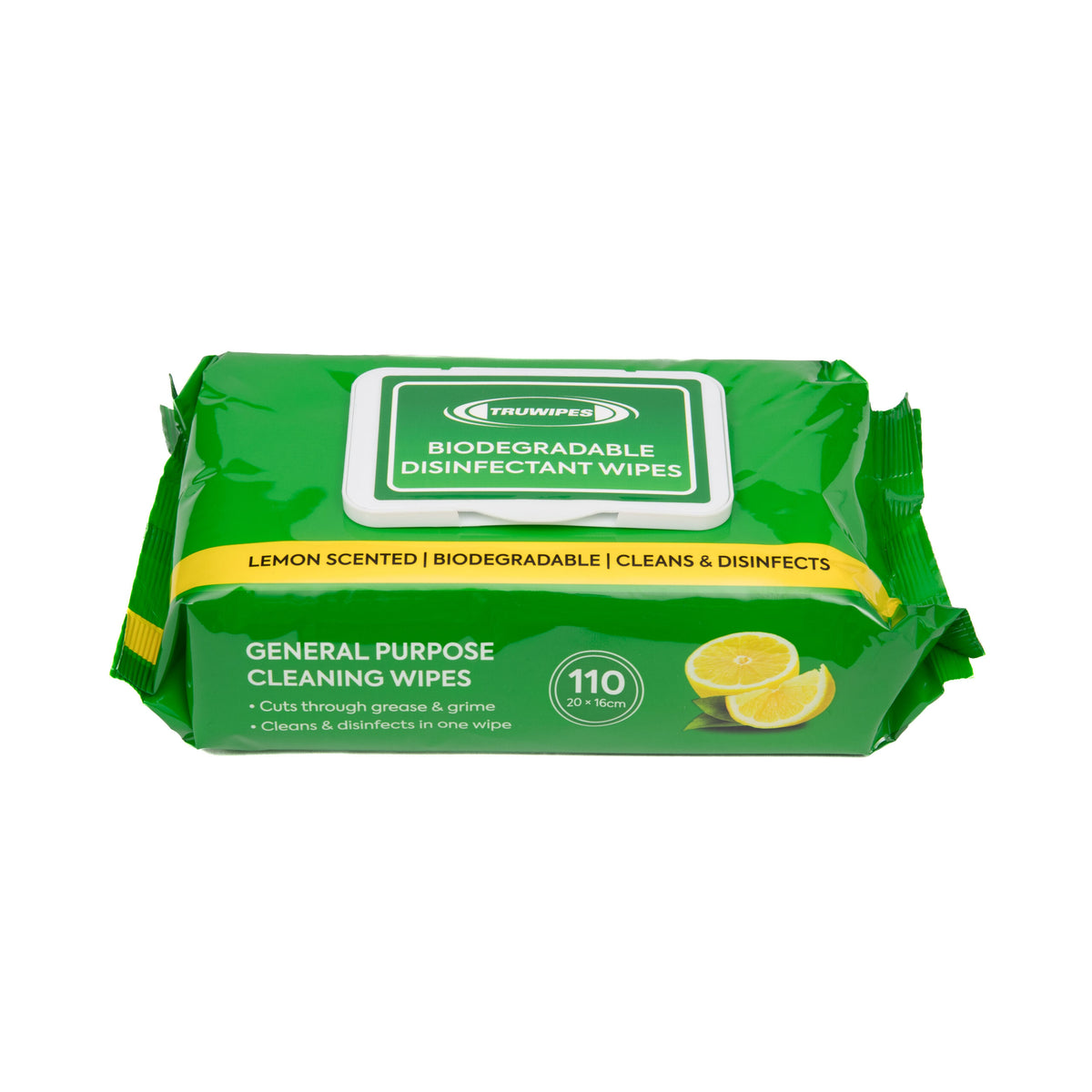 Biodegradable Disinfectant Wipes – 110 Pack