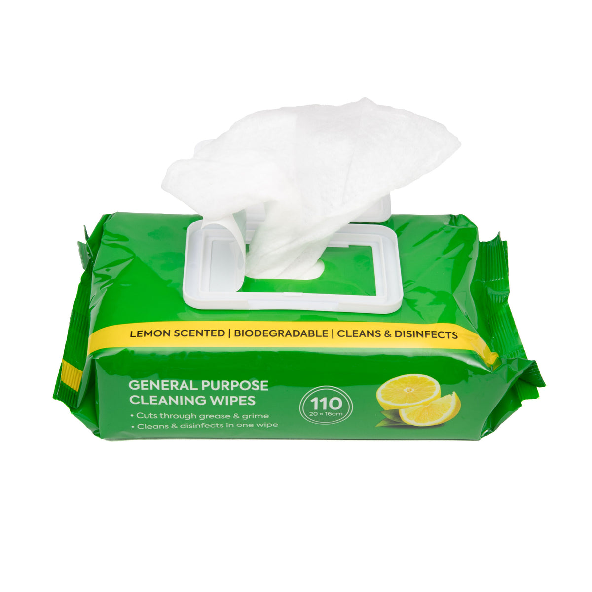 Biodegradable Disinfectant Wipes – 110 Pack