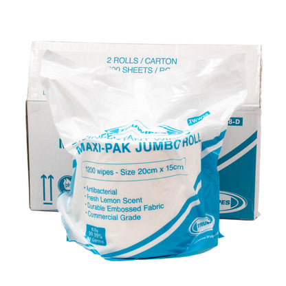 Disinfectant Wipes Jumbo Roll – 1,200 Wipes