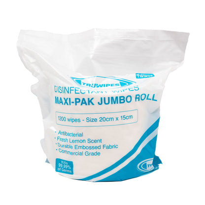 Disinfectant Wipes Jumbo Roll – 1,200 Wipes
