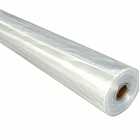 Builders Polythene Film - Clear 4m x 50m x 200um