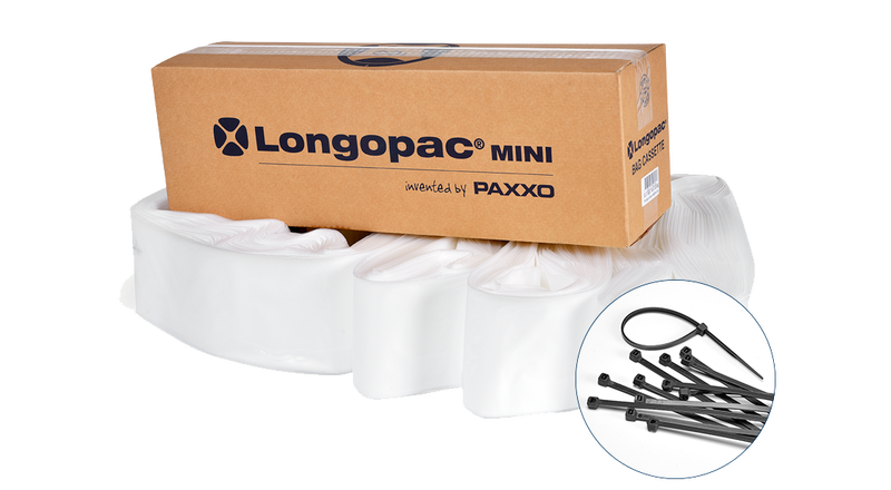 Longopac® Mini Mega-Strong Continuous Dust Bag – 66 Micron, 4 × 20m