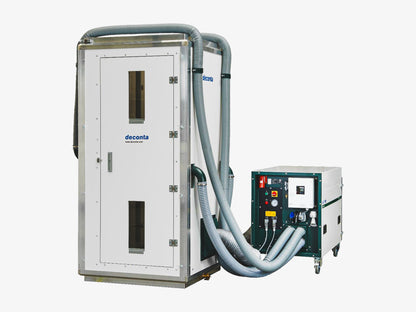 Air Shower – High-Velocity Dust Decontamination System