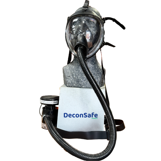 Asbestos Full Face Respirator Mask by Zenith.