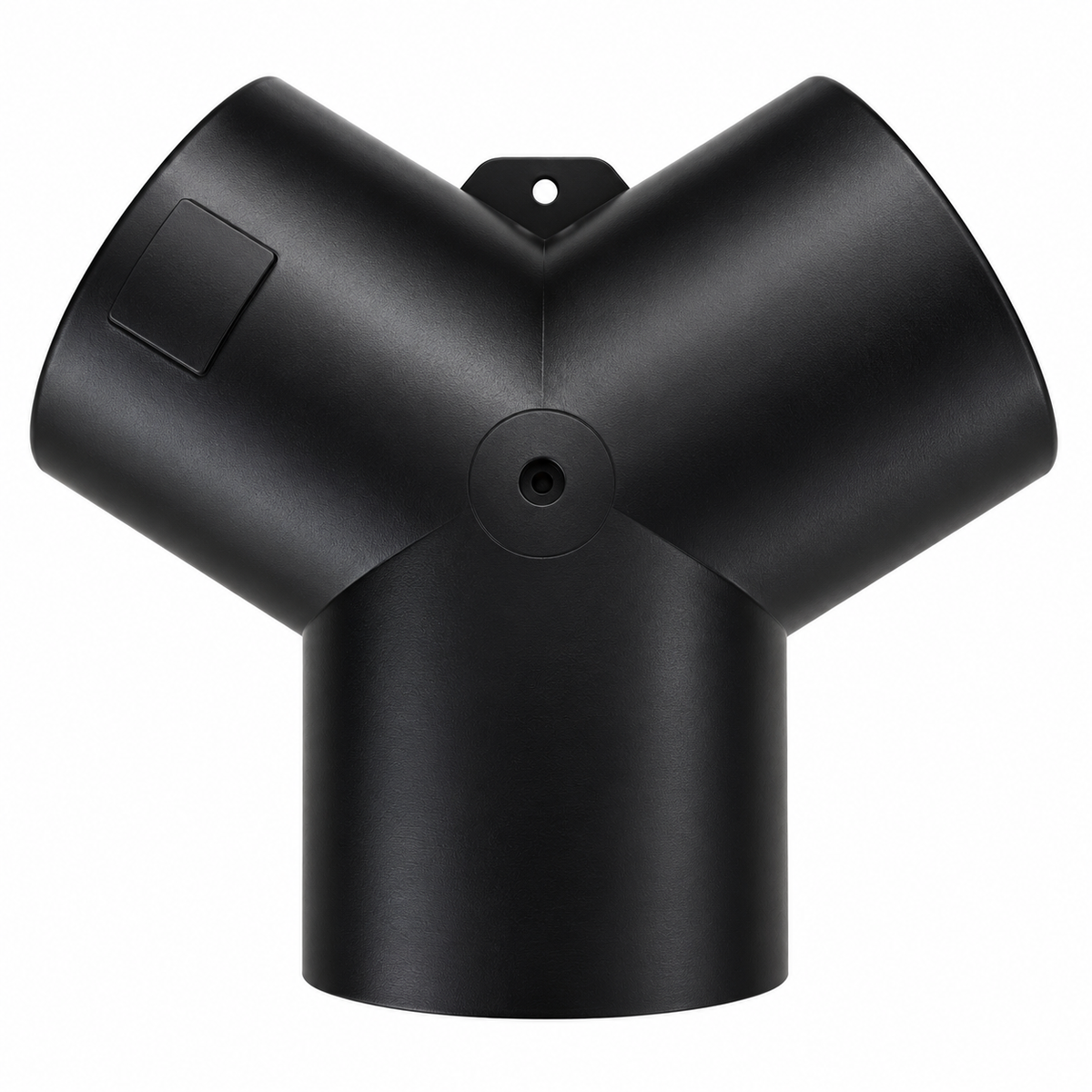 Nilfisk 15331 antistatic 50mm Y-joint connector for connecting two 50mm vacuum hoses to one industrial vacuum inlet.