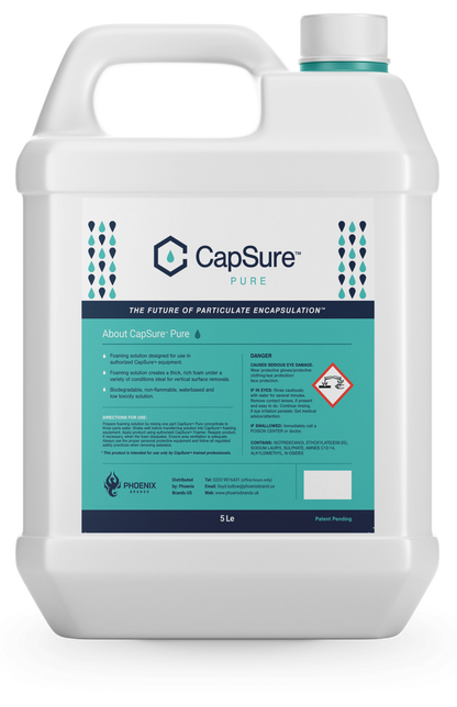 CapSure™ Pure: Biodegradable Fibre Suppressant & Coating Remover