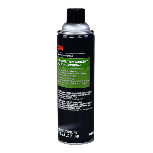 3M 08088 General Trim Adhesive 513g spray can for automotive and heavy-duty trimming.