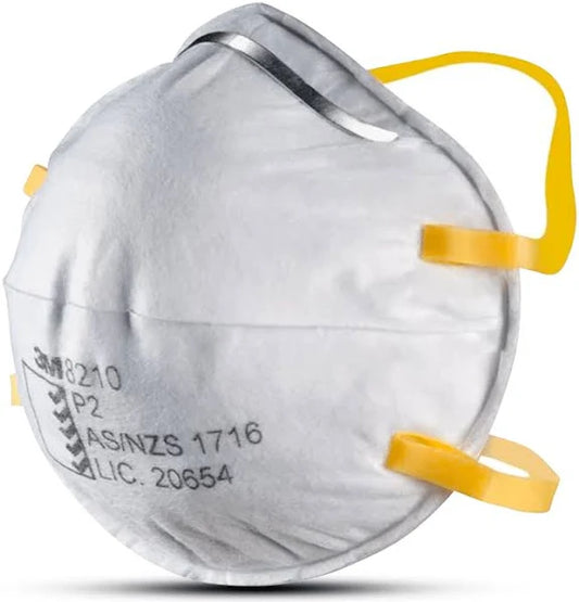 3M™ Cupped Particulate Respirator 8210, P2, 20 each/Box
